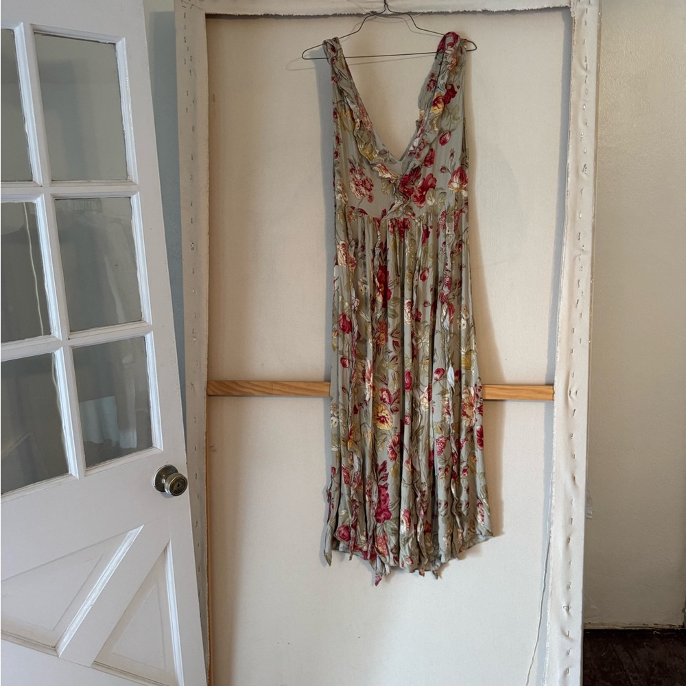 vintage floral dress